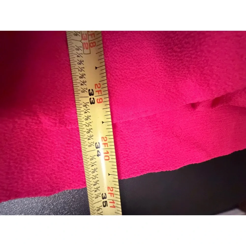Kate Spade Dress Womens 0 Pink V-Neck Flutter Cap Sleeve Elastic Waist Mini